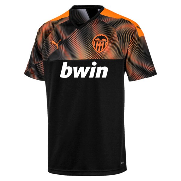 Tailandia Camiseta Valencia 2ª 2019-2020 Negro